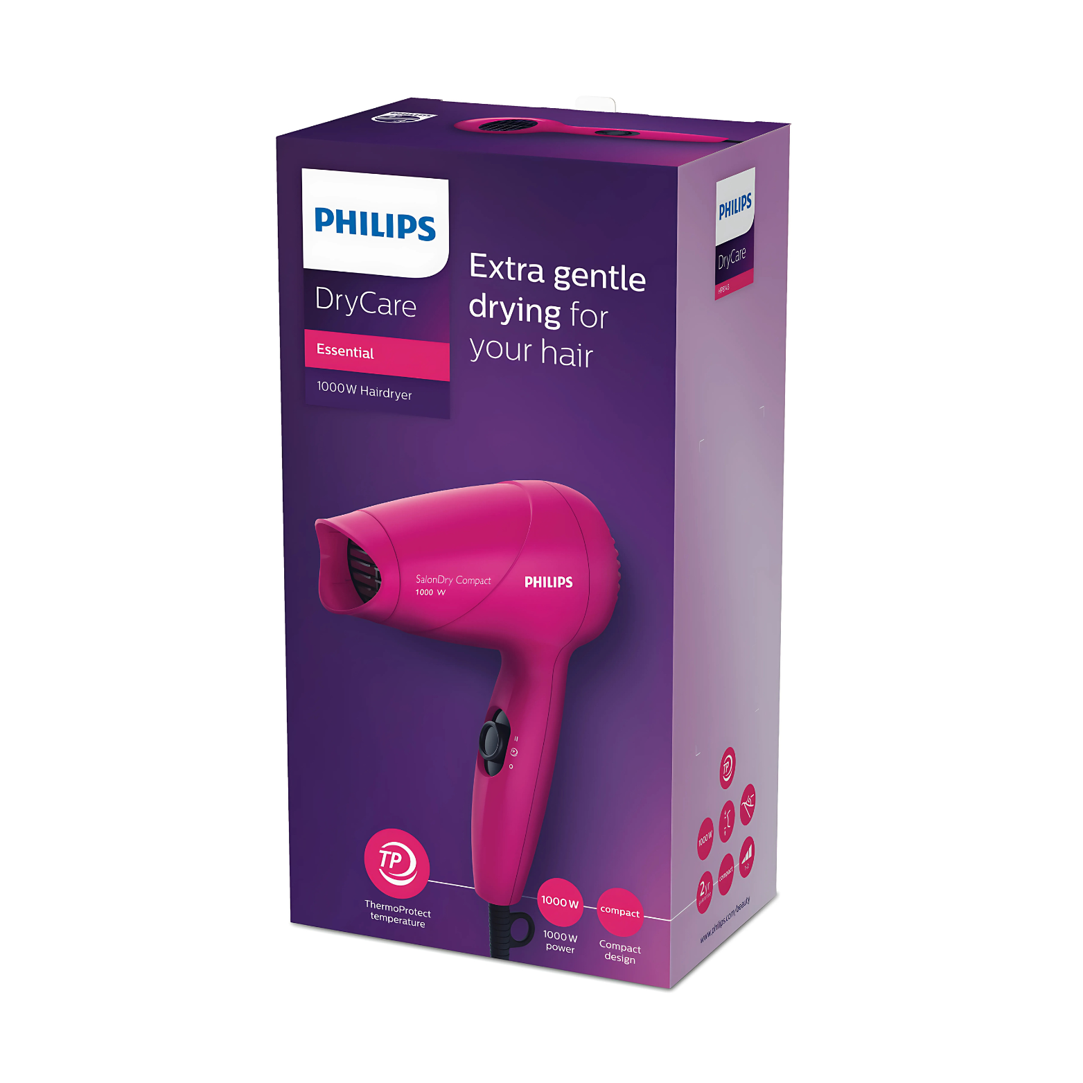 Philips Hair Dryer HP8143 Pink