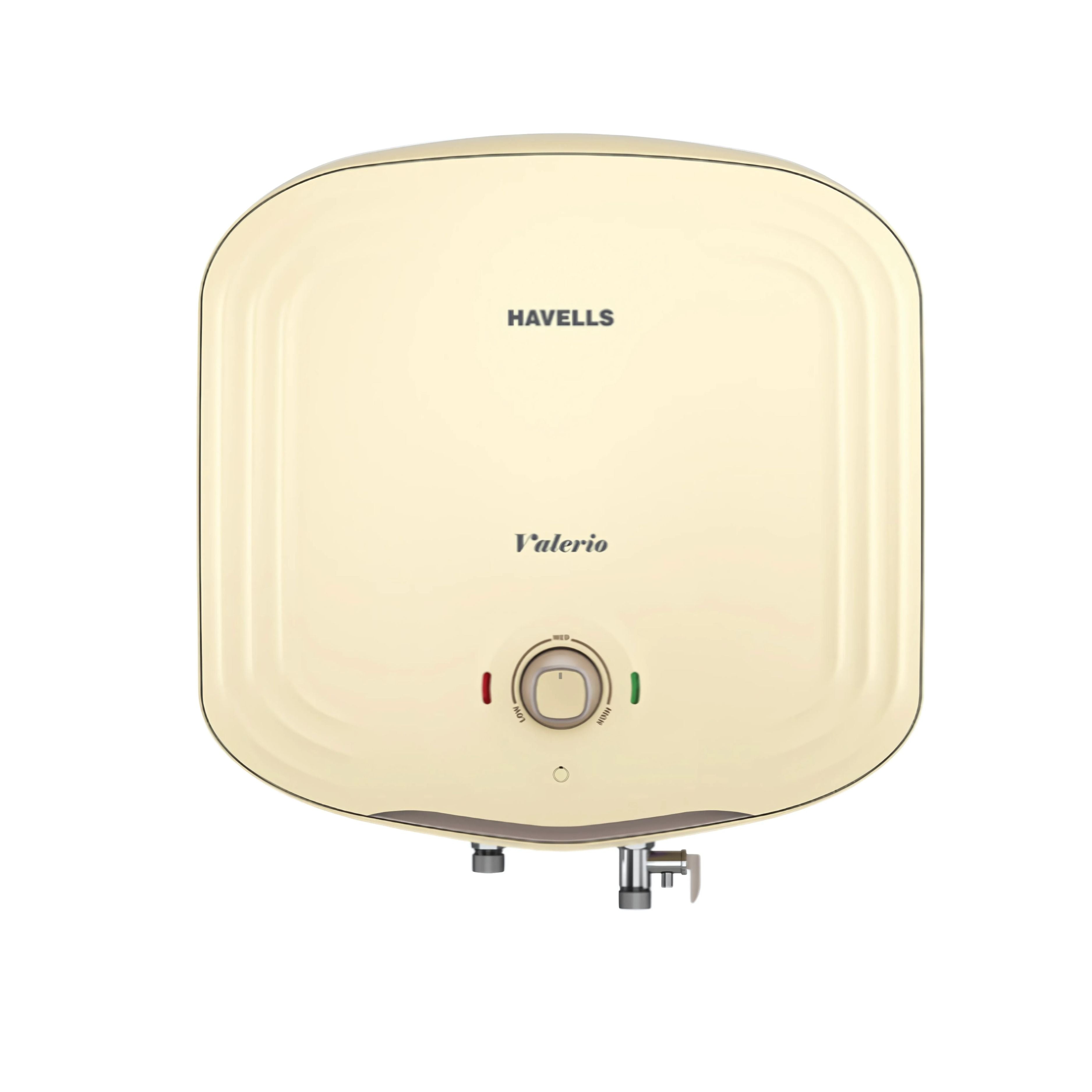 Havells Valerio 25-Litre Water Heater | 5-Star Rated | Glass-Coated Tank & Element | Free Installation + Pipes