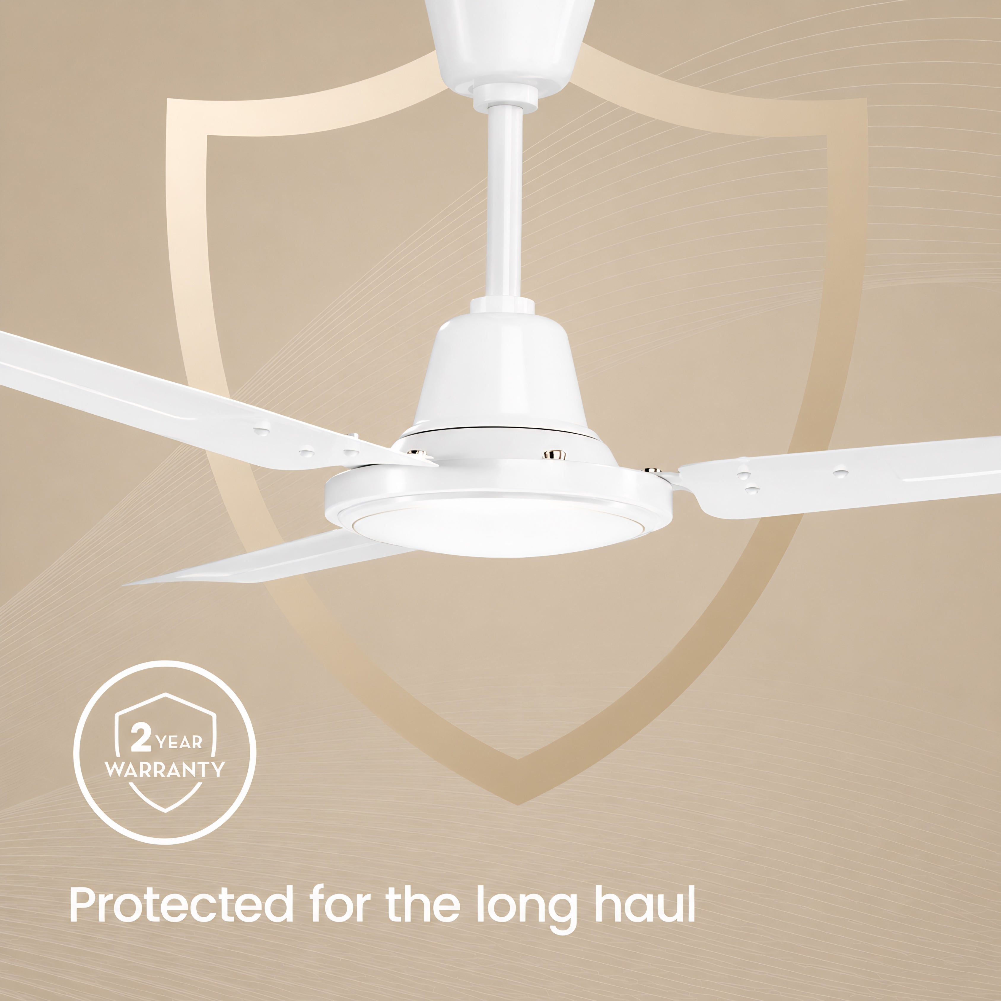 Crompton Surebreeze Starbriz 1200mm Ceiling Fan White | 390 RPM | 210 CMM Air Delivery | 53W Power | 3 Blades | 2 Year Warranty