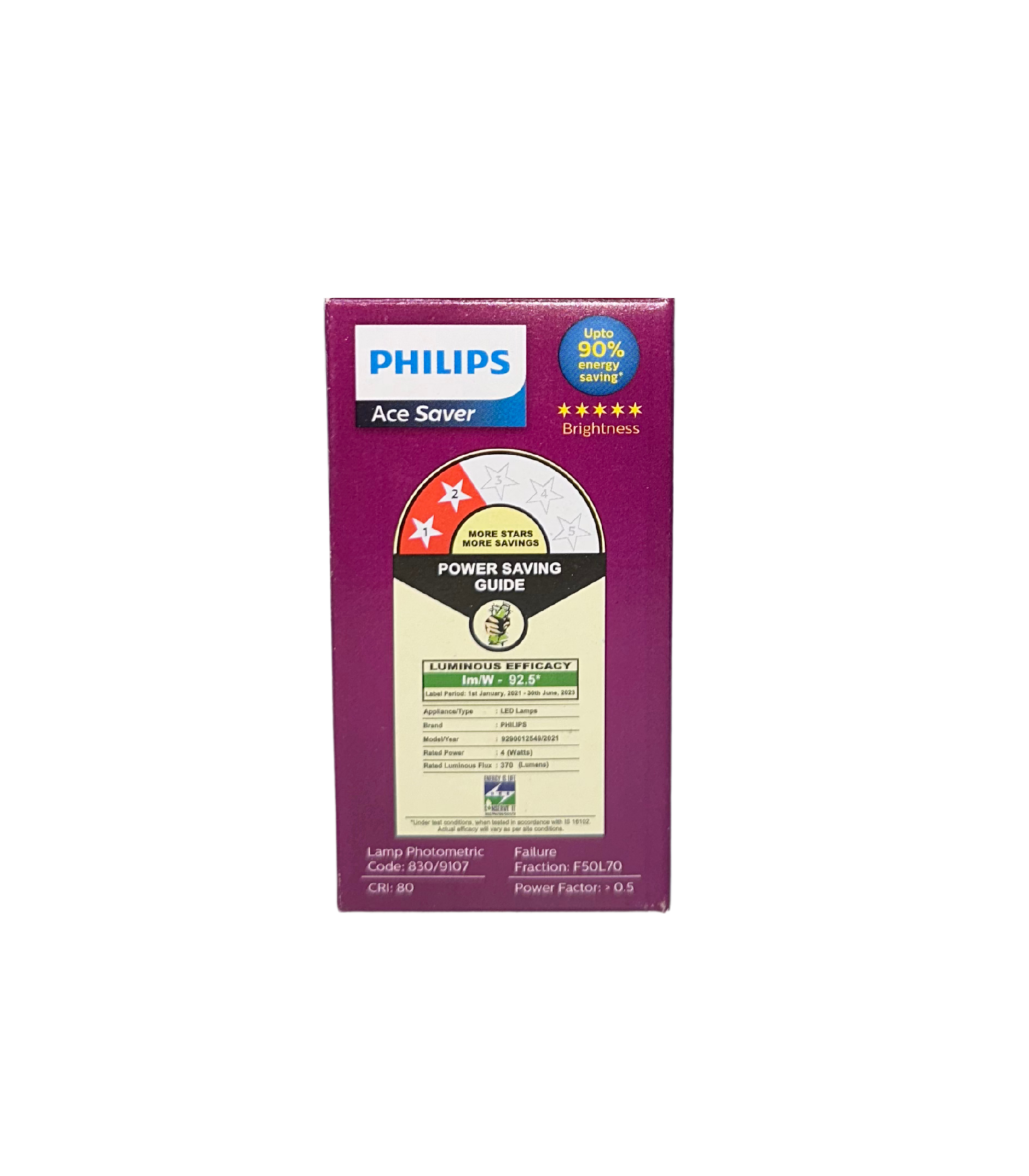 Philips led bulb 7W E27 Warm white