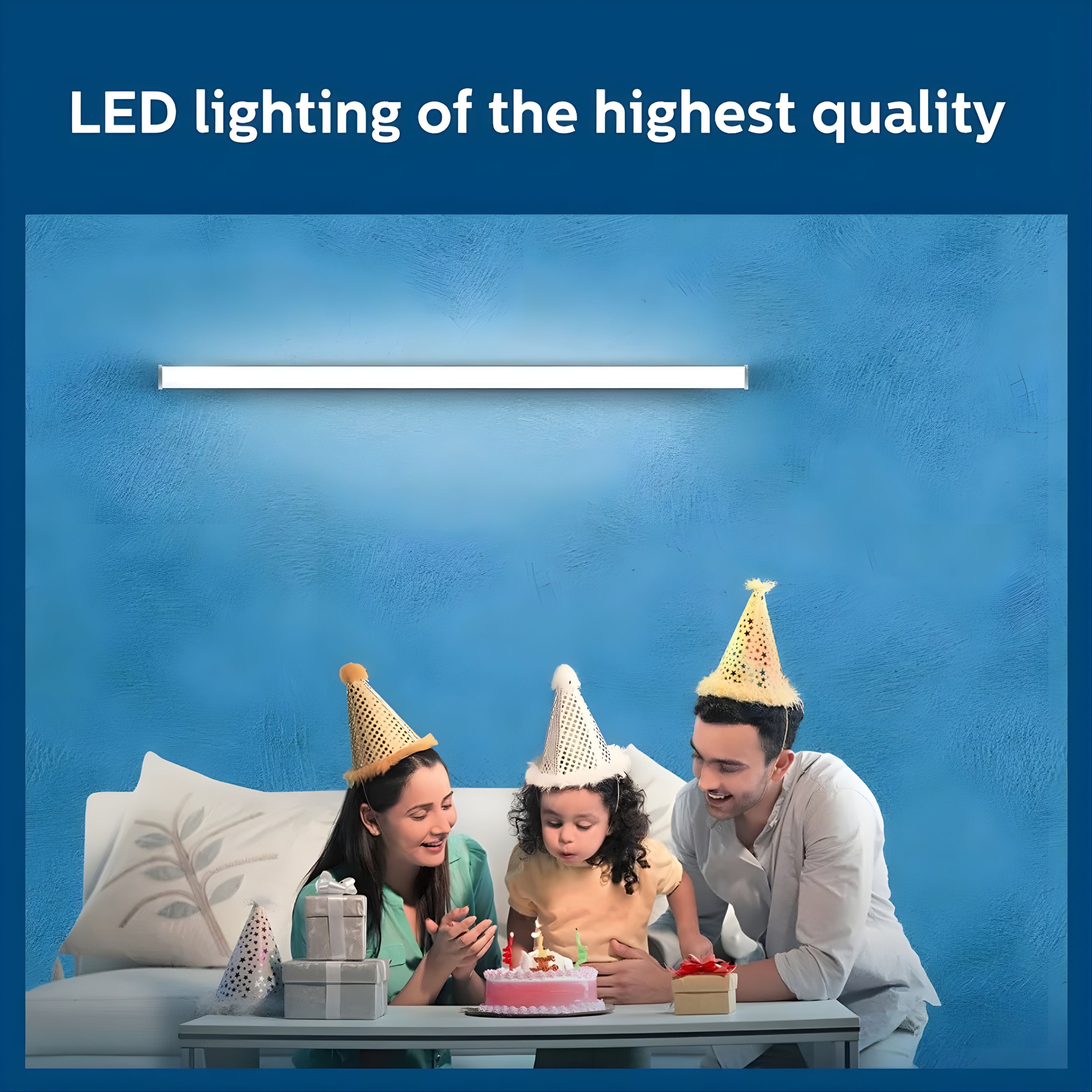 Philips 36W Slimline Elite LED Batten Light 4 Feet (White)