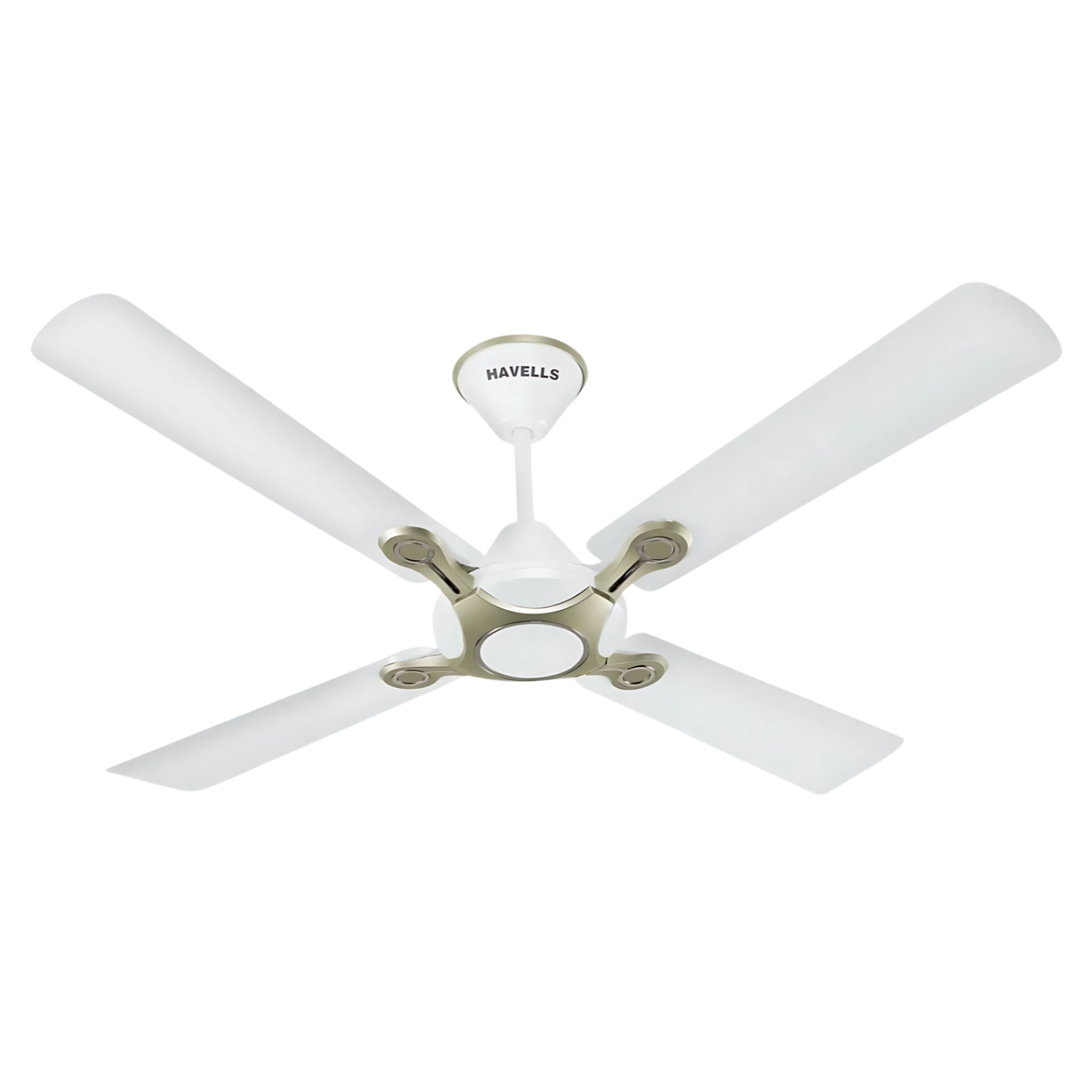 Havells Leganza 4 Blade 1200 mm Ceiling Fan Pearl White-Silver