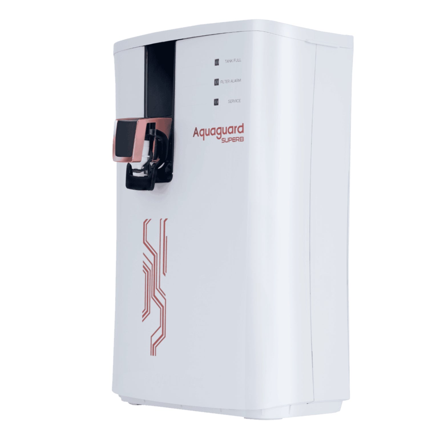 Aquaguard Superb 6.5L RO + UV + UF Water Purifier with Stainless Steel Tank | Taste Adjuster | Copper Activated Technology