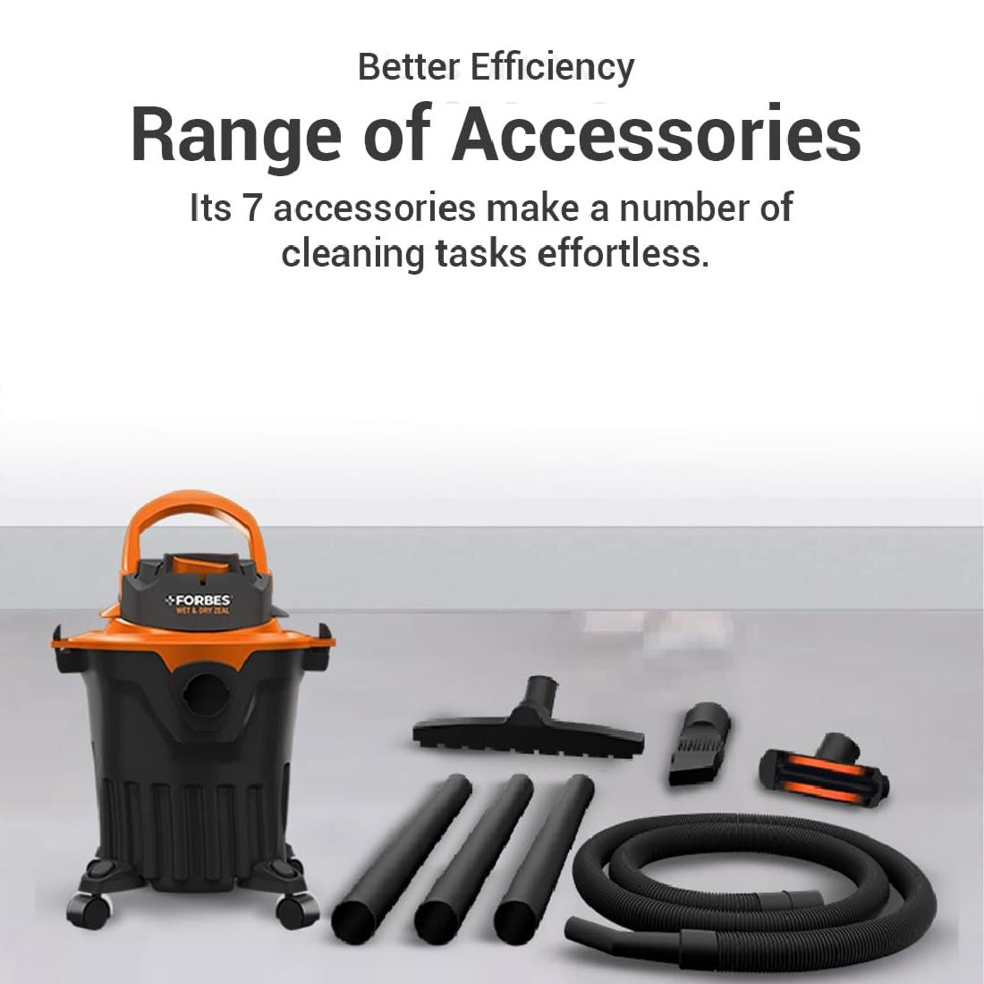 Forbes Wet & Dry Zeal Vacuum Cleaner