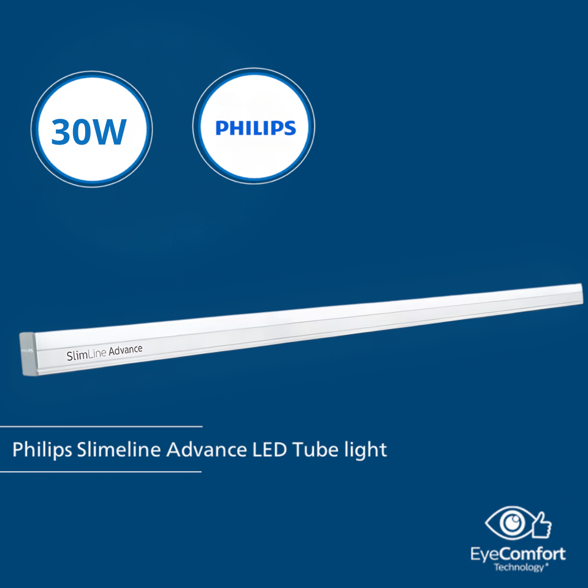 PHILIPS slimline advance 30W LED Tubelight 4feet White